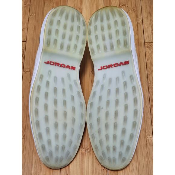 Nike Air Jordan ADG 4 Pure Platinum White Cement Golf Shoe Men's 12 DM0103-105 - Picture 9 of 11